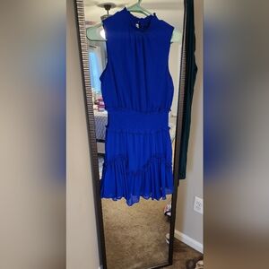 1 state blue dress